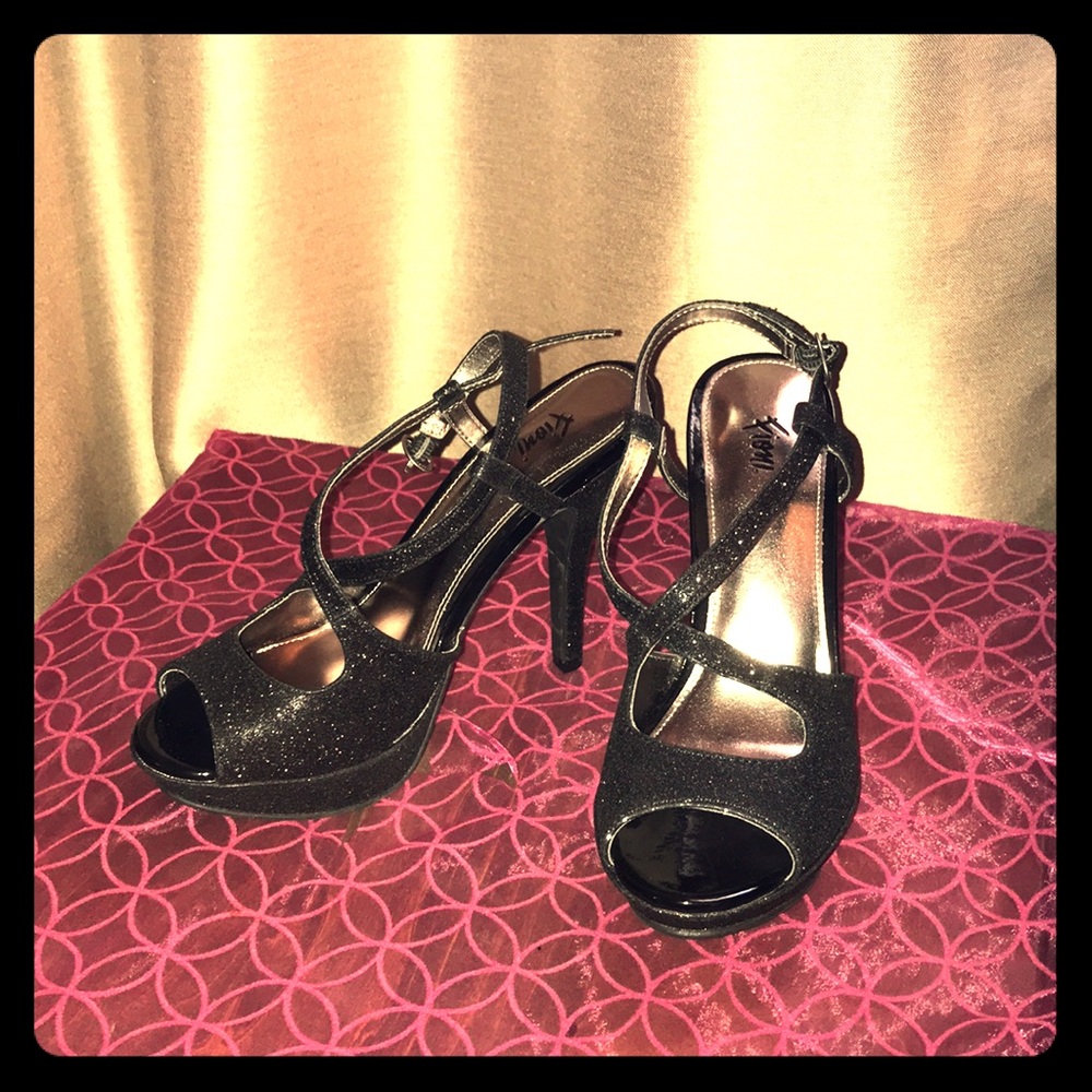 Black heels.